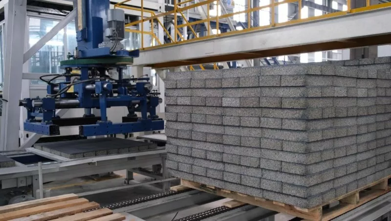 Tagal ng buhay at Warranty ng Cement Brick Offline Palletizing System