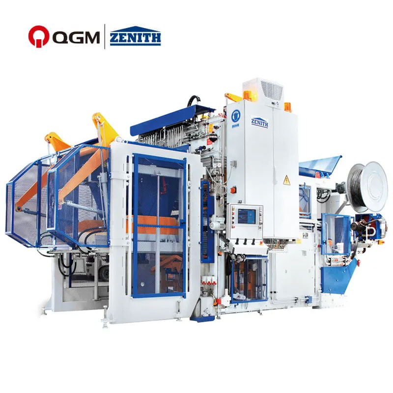Pallet-free block machine